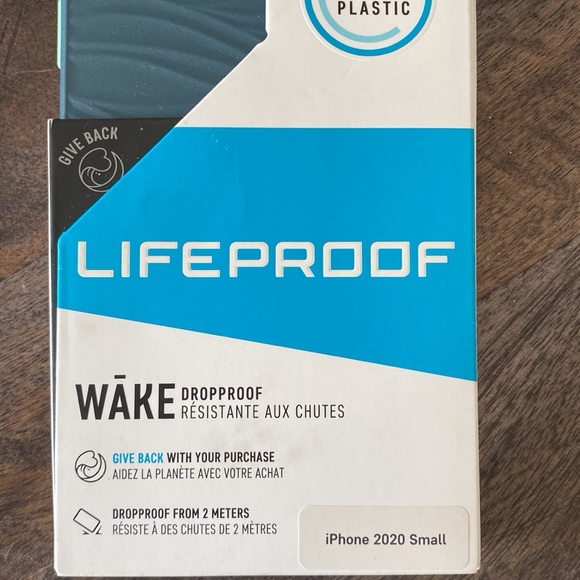 LifeProof Wake Case for iPhone 12 Mini Blue/gray w/ turquoise side button NEW - Picture 8 of 9